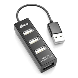 USB-Хаб RITMIX CR-2402 black