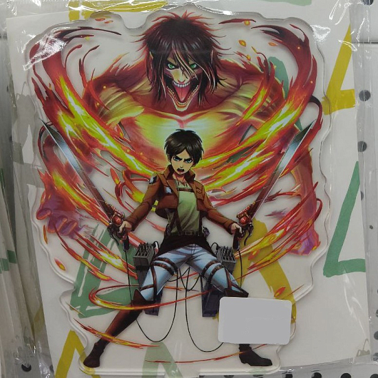 Акриловый стенд (13-15см) 2D Атака Титанов, № 23