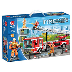 Конструктор Пожарная техника SHANTOU YISHENG XJ-829C