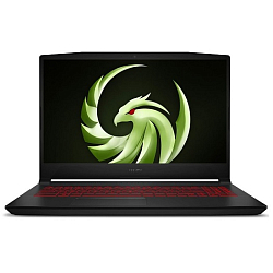 Ноутбук игровой 15.6" MSI Bravo 15 B5DD-219XRU (Ryzen 5 5600H/ 8Gb/ 512Gb SSD/ RX 5500M/ NoOs) 9S7-158K12-219 (Уценка)