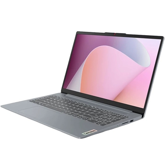Ноутбук 15.6" Lenovo IdeaPad Slim 3 15IAH8 Ноутбук (Intel Core i5-12450H/ 8 ГБ/ SSD 512 ГБ/ DOS) (83ER00FYRK), серебристый