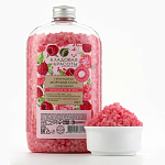 Соль для ванны, 700 г, аромат малины, КЛАДОВАЯ КРАСОТЫ