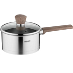 Ковш 1.7л NADOBA серия LUDVA со стеклянной крышкой