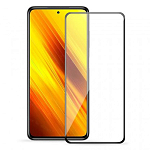 Противоударное стекло 5D ZIBELINO для Xiaomi Poco M3 черный