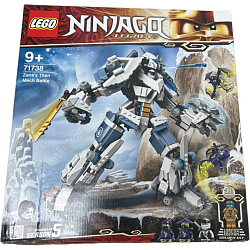 Конструктор LEGO NINJAGO 71738 Битва с роботом Зейна УЦЕНКА 2