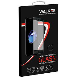 Противоударное стекло 5D/11D WALKER для iPhone 11/XR черное, Anti-dust
