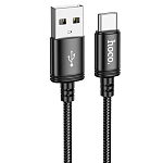 Кабель USB <--> Type-C 1.0м HOCO X89 Wind, черный