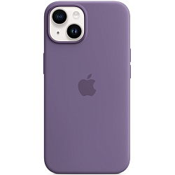 Силиконовый чехол SILICONE CASE MagsSafe для iPhone 14 Iris с анимацией