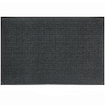 Коврик входной ИЗНОСОСТОЙКИЙ влаговпитывающий 80х120см толщина 8мм ТАФТИНГ серый LAIMA EXPERT 606885