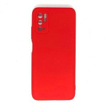 Задняя накладка SILICONE COVER для Xiaomi Poco M3 Pro красный