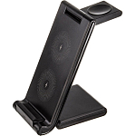 Беспроводное ЗУ WALKER WH-53, 18Вт, 3в1, черное