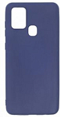 Задняя накладка ZIBELINO Soft Matte для Samsung A21s (A217) (синий)