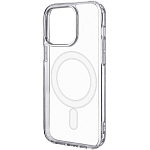 Силиконовый чехол Clear Case MagSafe для iPhone 15 Pro Max прозрачный