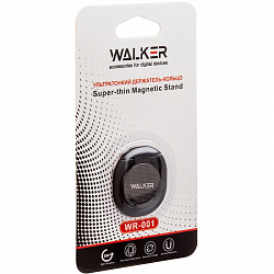 Держатель-подставка кольцо WALKER WR-001 черный
