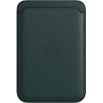 Кошелек для карт MagSafe Leather Wallet для Apple iPhone Темно-зеленый