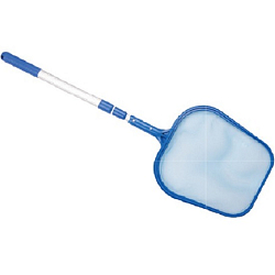 Сачок для сбора мусора со дна и с поверхности бассейна Poolstar P1305, с телескопической ручкой 121см