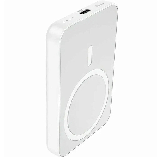 Внешний АКБ HOCO J109 (5000mAh) 15W Magnetic белый