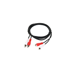 Кабель 2RCA <--> 2RCA  3.0м TELECOM черный