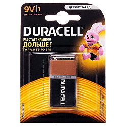 Элемент питания DURACELL 6LR61 BL-1 Basic