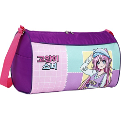 Сумка детская «Аниме», сиреневый спортивная