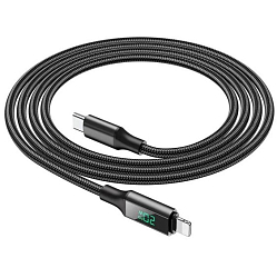 Кабель Lightning <--> Type-C  1.2м BOROFONE BU32 Exclusive, чёрный