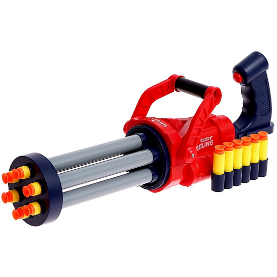 Бластер Monstergun, 20 пуль, стреляет мягкими пулями