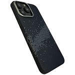 Задняя накладка KEEPHONE KEVILAR SEANOVA MAGSAFE CASE для iPhone 16 PRO MAX BLACK