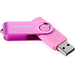 USB 32Gb Smart Buy Twist розовый