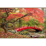 Алмазная мозаика «Японский парк», 45 × 30 см, 38 цветов