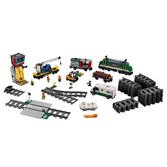 Конструктор LEGO City 60198 Товарный поезд