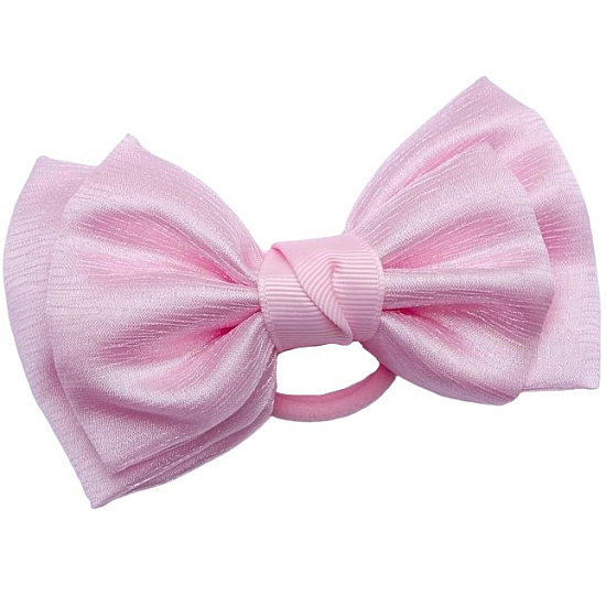 Резинка для волос бант "Умница" двойной, розовый 3913139