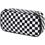 Пенал-органайзер BRAUBERG "Black and white" 22x11,5x6 см 271572