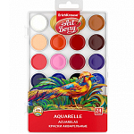 Акварель 24 цвета ErichKrause ArtBerry, яркая палитра с УФ-защитой 7664012