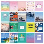 Тетрадь 18л., линия BG "Super Mix-20", 20 дизайнов Т5ск18 8551