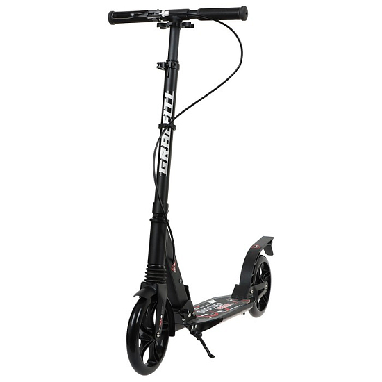 Самокат SCOOTER, амортизатор, ABEC 7, цвет чёрный