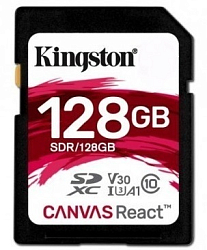 SD 64Gb Kingston Class 10 UHS-I U3 V30 Canvas Go Plus (170/90 Mb/s)