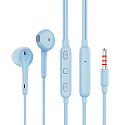 Наушники PERO EP17 голубая