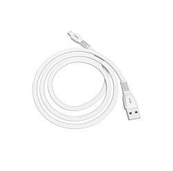 Кабель USB <--> Lightning  1.0м USAMS US-SJ266 U18 Round, белый