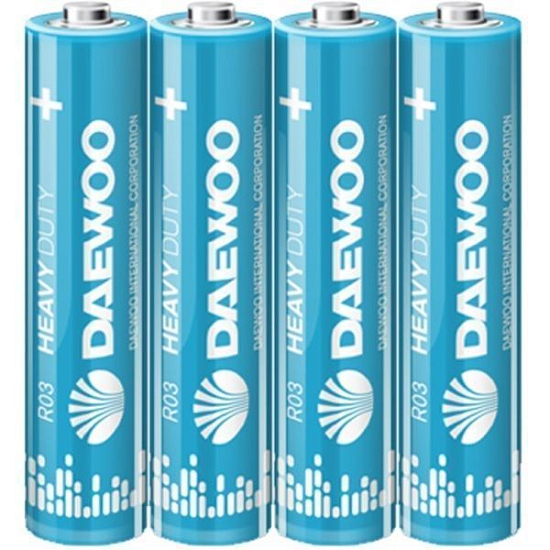 Элемент питания DAEWOO Shrink R03 (4/40/960)