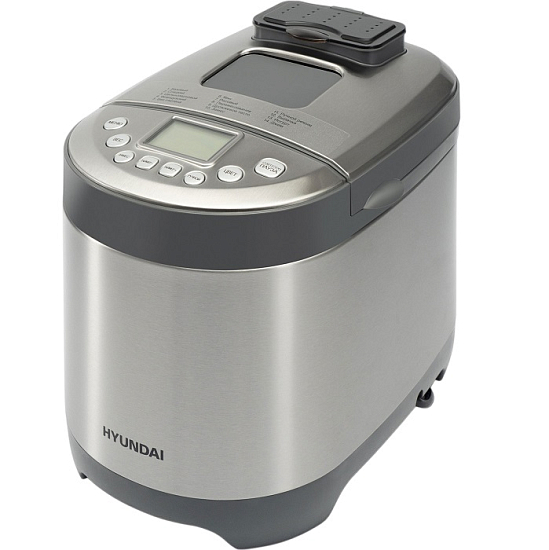Хлебопечь HYUNDAI HYBM-4082 серый/серебристый