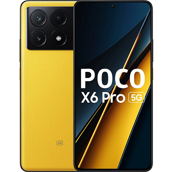 Смартфон Xiaomi POCO X6 Pro 5G 12/512GB Желтый