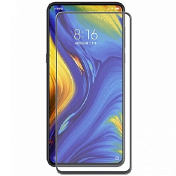 Противоударное стпекло 5D ZIBELINO для Xiaomi Mi Mix 3 (6.4") черное