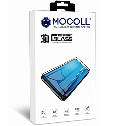 Противоударное стекло 3D MOCOLL для iPhone 16 Pro Max  черное