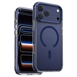Задняя накладка KEEPHONE SHOCKSTAR MAGSAFE CASE для iPhone 17 PRO MAX BLUE