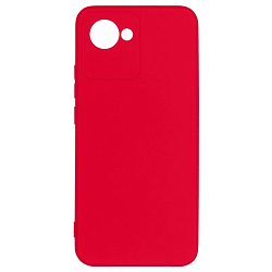 Силиконовый чехол DF для Realme C30 DF rmCase-18 (red)