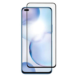Противоударное стекло 5D ZIBELINO для Huawei Nova 8i/Honor 50 Lite черное
