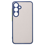 Задняя накладка PC041 для Samsung Galaxy S24FE (dark blue) (237273)