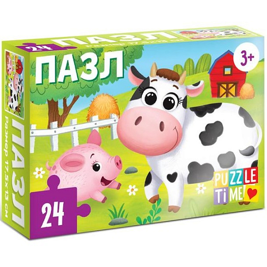 Пазл «На ферме», 24 элемента 7005867