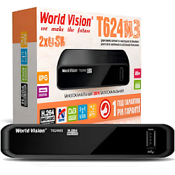 Ресивер DVB-T2 WORLD VISION T624M3