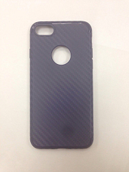 Силиконовый чехол HOCO для iPhone 7/8 синий (Delicate Shadow)